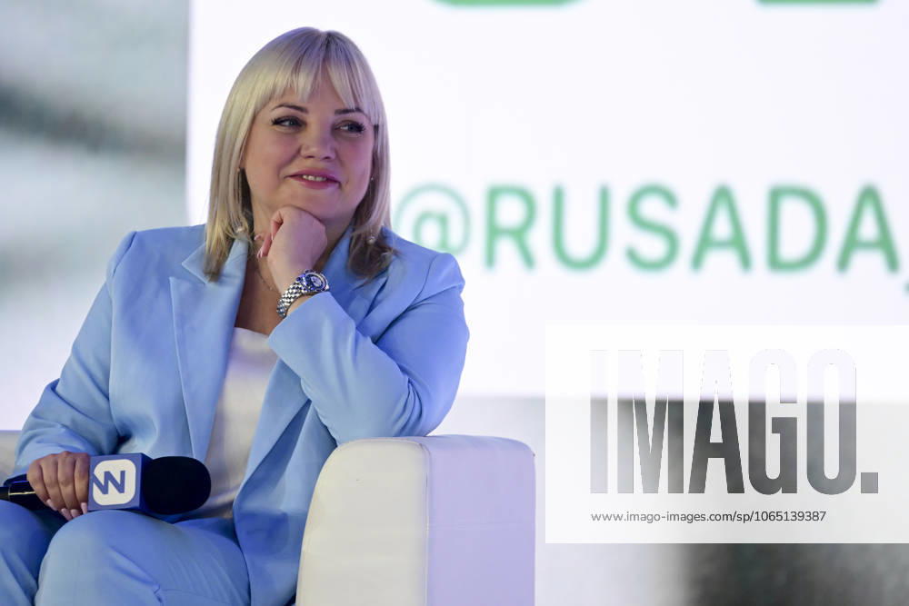 General Director of RUSADA Veronika Loginova in Russia MOSCOW, RUSSIA - JUNE 1: Veronika Loginova, the Director General of the Russian Anti Doping Agency (RUSADA) speaks during the International Young Olympians Forum VDNHa organized by the Russian Olympic Committee in Moscow, Russia on June 1, 2024. Moskova Rusya. Editorial use only. Please get in touch for any other usage.