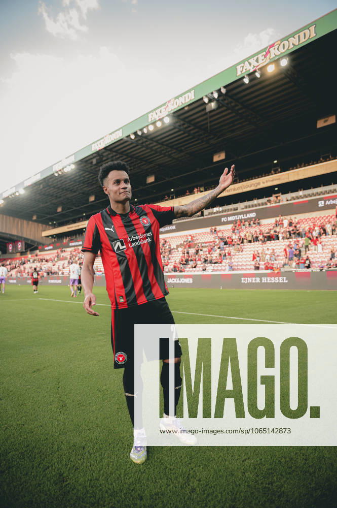 FC Midtjylland v Frederikstad - Europa League qualification Herning, Denmark - August 15: Paulinho of FC Midtjylland during a Europa League qualification match against Fredrikstad at MCH Arena Herning MCH Arena Denmark