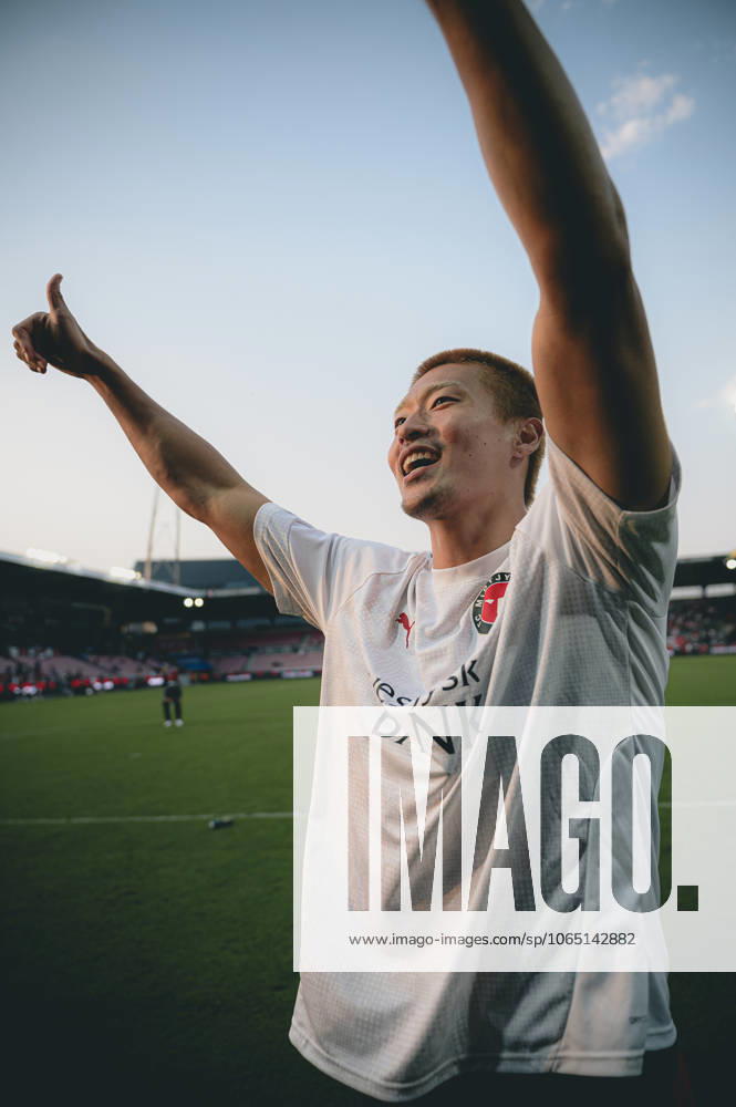 FC Midtjylland v Frederikstad - Europa League qualification Herning, Denmark - August 15: Gue-Sung Cho of FC Midtjylland during a Europa League qualification match against Fredrikstad at MCH Arena Herning MCH Arena Denmark
