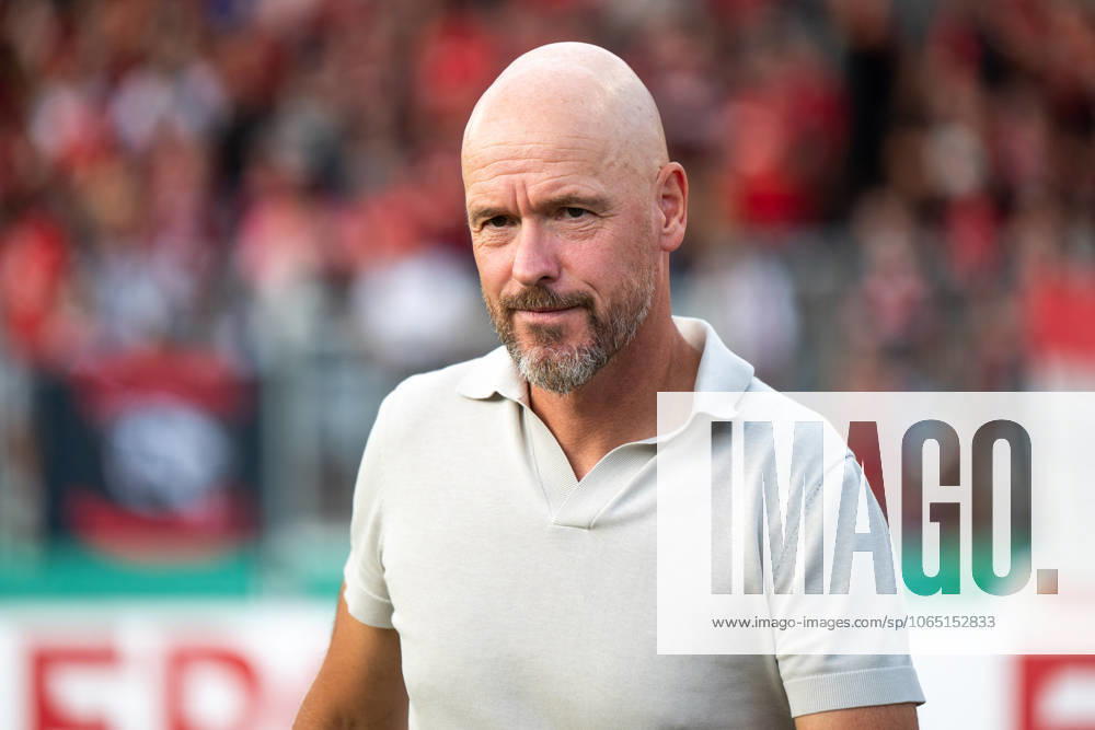 Erik ten Hag Bayer Leverkusen, Trainer , GER, SG Sonnenhof Großaspach vs Bayer 04 Leverkusen, Fußball Herren DFB Pokal, 1 Runde, Saison 2025 2026, 15 08 2025 DFB regulations prohibit any use of photographs as image sequences and or quasi video GER, SG Sonnenhof Großaspach vs Bayer 04 Leverkusen, Fußball Herren DFB Pokal, 1 Runde, Saison 2025 2026, 15 08 2025 Aspach
