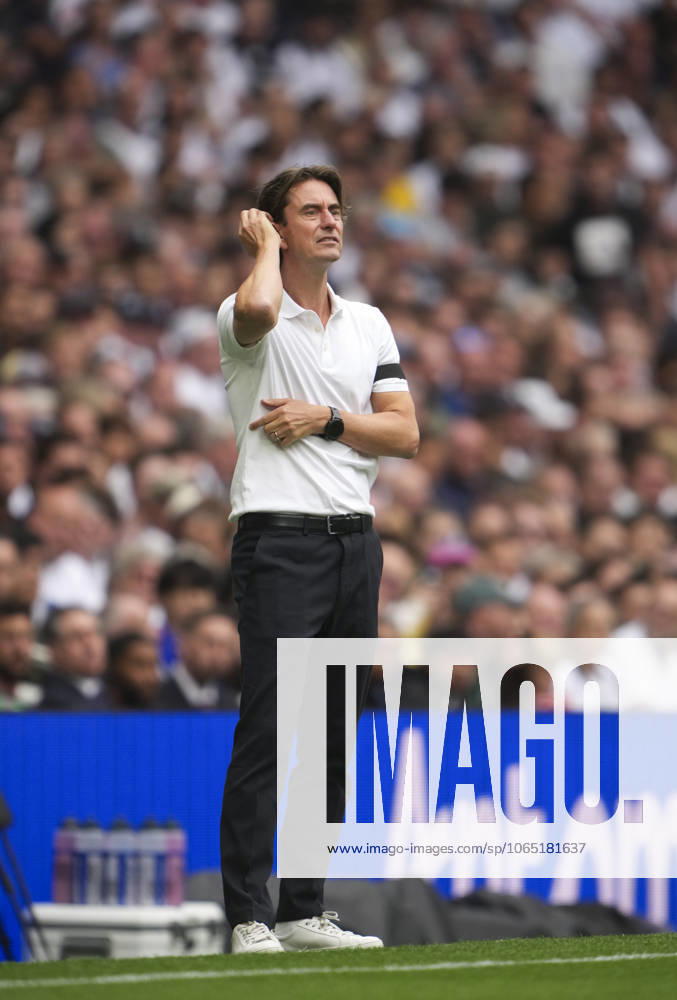Tottenham Hotspur manager Thomas Frank Tottenham Hotspur v Burnley, Premier League, Football, Tottenham Hotspur Stadium, London, UK - 16 Aug 2025London Tottenham Hotspur Stadium United Kingdom