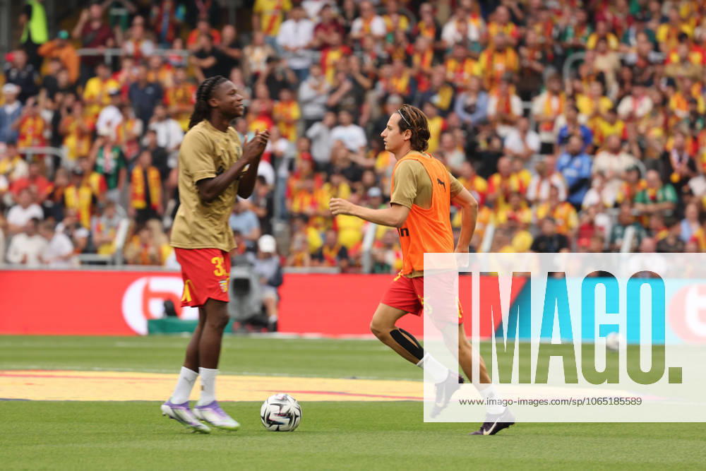 Florian THAUVIN (RC Lens) lors du match RC Lens vs Olympique Lyonnais, Ligue 1 J1, stade Bollaert-Delelis, le 16 aoÃ»t 2025 - photo Laurent Sanson PsnewZ