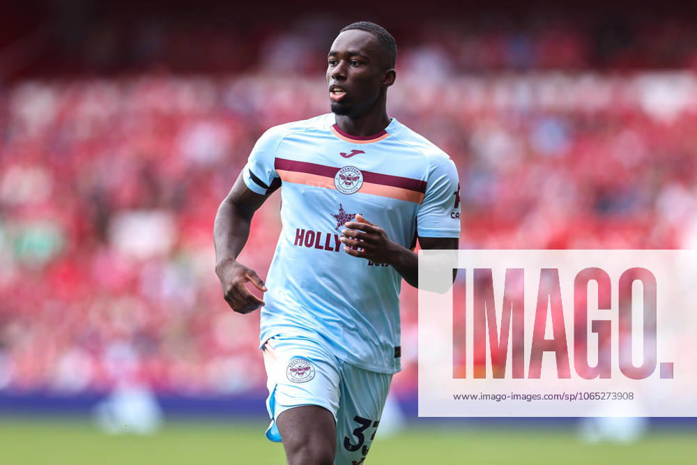 Nottingham Forest FC v Brentford FC, Premier League Michael Kayode of Brentford during the Nottingham Forest FC v Brentford FC English Premier League match at the City Ground, Nottingham, United Kingdom on 17 August 2025 Credit: Ryan Crockett Every Second Media Editorial use only. All images are copyright Every Second Media Limited. No images may be reproduced without prior permission. All rights reserved. Premier League and Football League images are subject to licensing agreements with Football DataCo Limited. see https: www.football-dataco.com