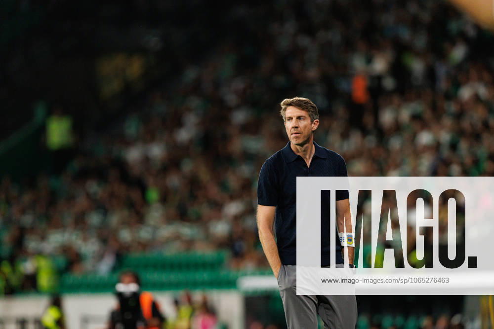 Vasco Seabra seen during Liga Portugal game between teams of Sporting CP and FC Arouca at Estadio Jose Alvalade (Maciej Rogowski) Lisbon Estadio Jose Alvalade Portugal