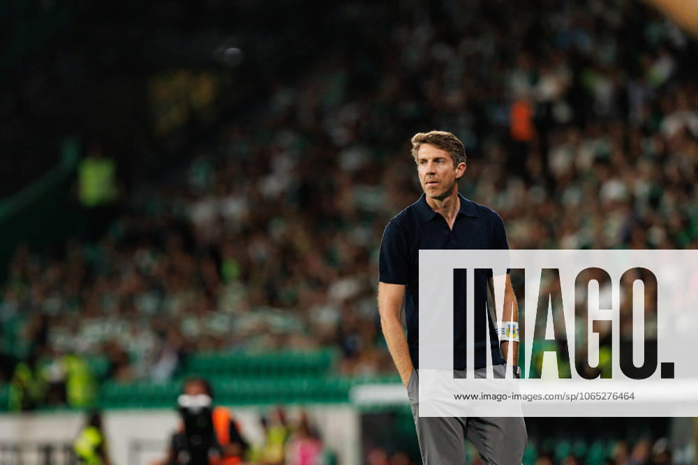 Vasco Seabra seen during Liga Portugal game between teams of Sporting CP and FC Arouca at Estadio Jose Alvalade (Maciej Rogowski) Lisbon Estadio Jose Alvalade Portugal