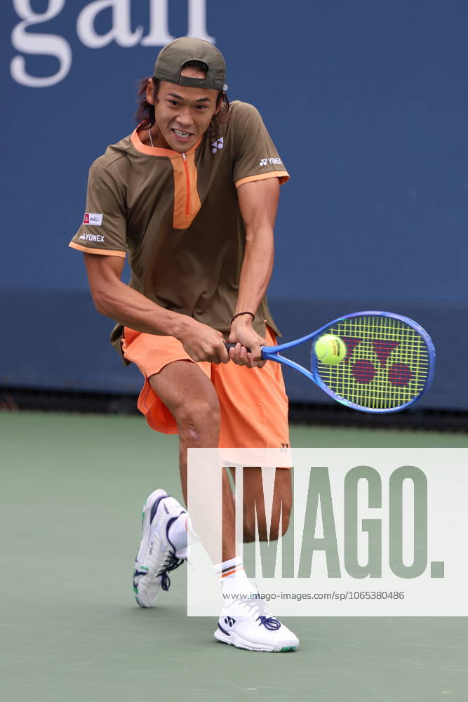 TENIS US OPEN 2025 21082025 N Z REI SAKAMOTO W TRAKCIE MECZU DRUGIEJ RUNDY KWALIFIKACJI TURNIEJU WIELKIEGO SZLEMA US OPEN 2025 MARCIN CHOLEWINSKI NEWSPIX.PL TENNIS US OPEN 2025 21082025 REI SAKAMOTO DURING THE MATCH IN THE SECOND ROUND OF QUALIFICATION NEWSPIX.PL --- newspix.pl