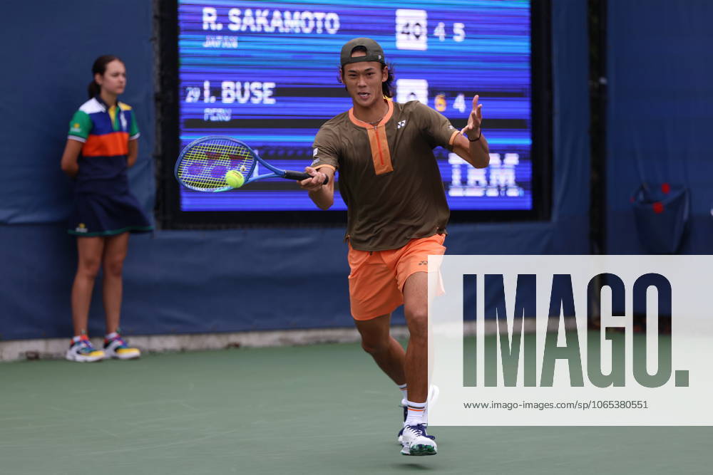TENIS US OPEN 2025 21082025 N Z REI SAKAMOTO W TRAKCIE MECZU DRUGIEJ RUNDY KWALIFIKACJI TURNIEJU WIELKIEGO SZLEMA US OPEN 2025 MARCIN CHOLEWINSKI NEWSPIX.PL TENNIS US OPEN 2025 21082025 REI SAKAMOTO DURING THE MATCH IN THE SECOND ROUND OF QUALIFICATION NEWSPIX.PL --- newspix.pl