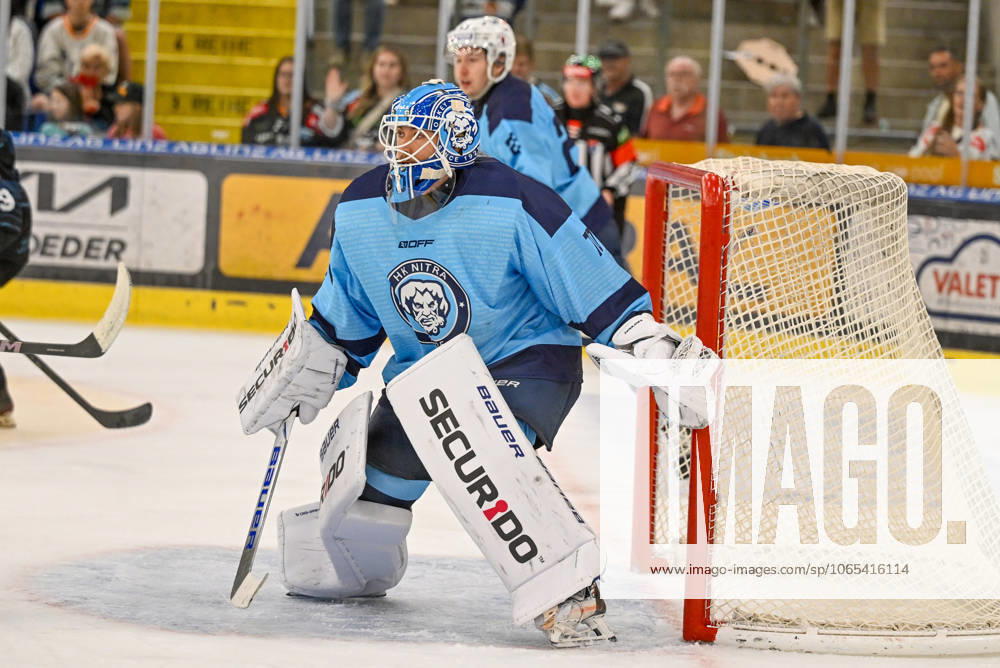 Eishalle Linz, AUT, ice hockey preparation test match, Black Wings Linz AUT vs HK Nitra SVK , in the picture Jasper Patrikainen HK Nitra Linz Oberoesterreich Austria