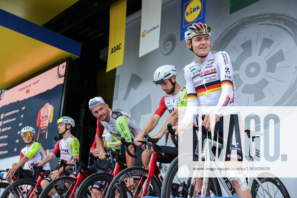 Cycling UCI ProSeries Men Elite LIDL Deutschland Tour 2025 Stage 3 Arnsberg Kassel on 23 08 2025 Georg Zimmermann INTERMARCHE WANTY with his team