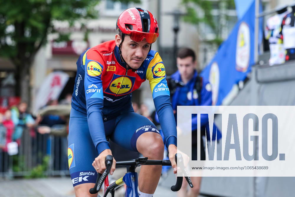 Cycling UCI ProSeries Men Elite LIDL Deutschland Tour 2025 Stage 3 Arnsberg Kassel on 23 08 2025 Patrick Konrad LIDL Trek