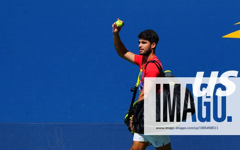 Carlos Alcaraz 2025 US Open, Saturday Previews, USTA Billie Jean King National Tennis Center, New York, USA - 23 Aug 2025New York USTA Billie Jean King National T New York (NY) United States of America