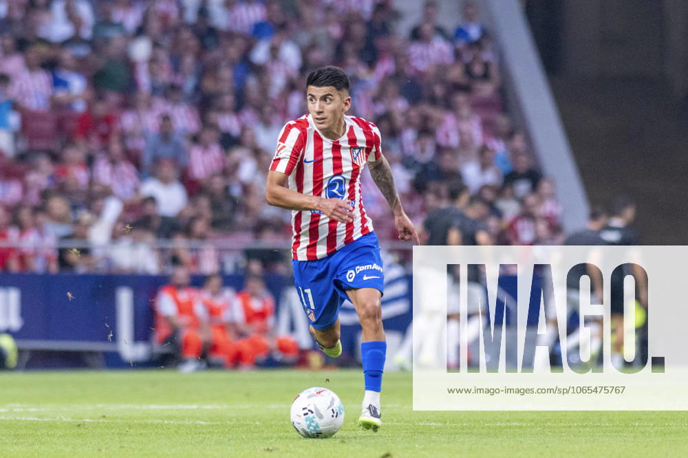 THIAGO ALMADA of ATLETICO DE MADRID during the match belonging to La Liga season 25 26 EA soccer â€oeATLETICO DE MADRID - ELCHE C.F.†held on August 23, 2025, at the Riyadh Air Metropolitano, Madrid, Spain. Madrid Spain - ZUMAc312 20250823_zsp_c312_161