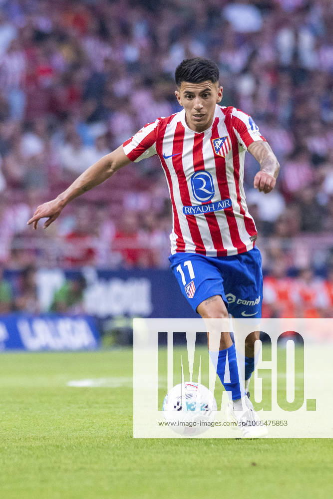 THIAGO ALMADA of ATLETICO DE MADRID during the match belonging to La Liga season 25 26 EA soccer â€oeATLETICO DE MADRID - ELCHE C.F.†held on August 23, 2025, at the Riyadh Air Metropolitano, Madrid, Spain. Madrid Spain - ZUMAc312 20250823_zsp_c312_162