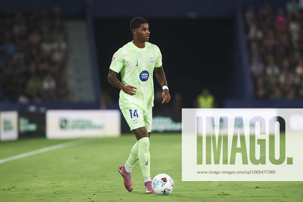 Marcus Rashford FC Barcelona during the LaLiga EA Sports match between Levante UD and FC Barcelona at Ciudad de Valencia on August 23, 2025 in Valencia, Spain Photo by Maria Jose Segovia DeFodi Images