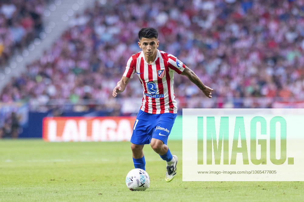 THIAGO ALMADA of ATLETICO DE MADRID during the match belonging to La Liga season 25 26 EA soccer Ã¢â‚¬oeATLETICO DE MADRID - ELCHE C.F.Ã¢â‚¬Â held on August 23, 2025, at the Riyadh Air Metropolitano, Madrid, Spain. Madrid Spain - ZUMAc312 20250823_zsp_c312_168