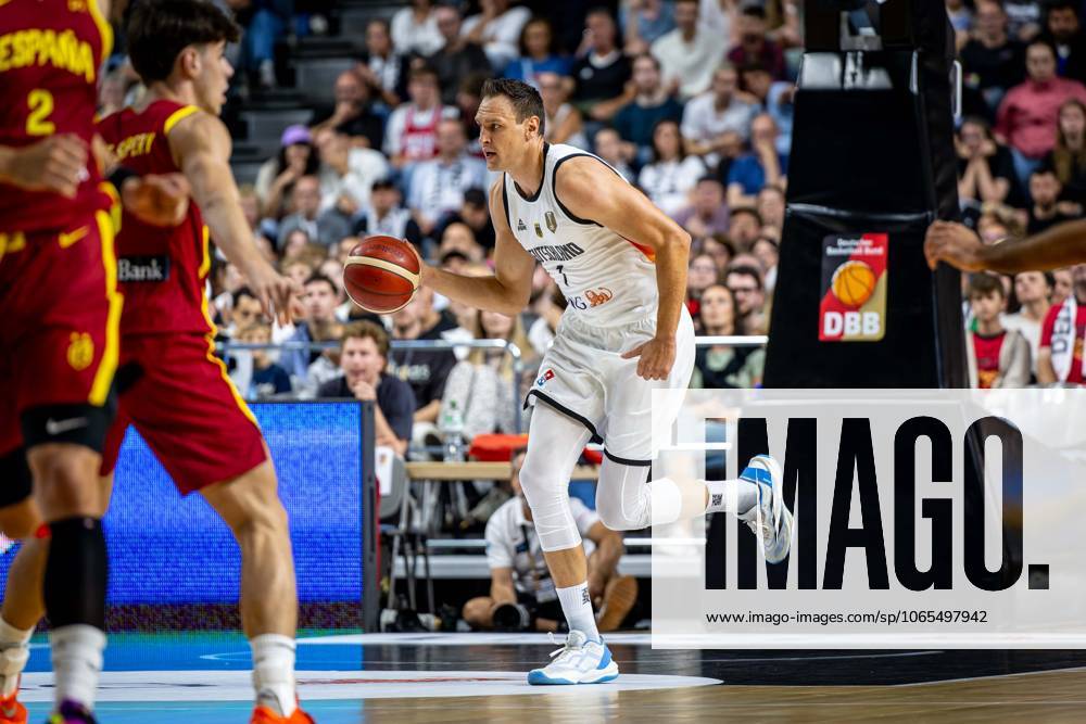 Basketball Cologne 23 08 2025 Test match Friendly match DBB International match Men Men Germany GER Spain ESP Johannes Voigtmann Germany, No 07