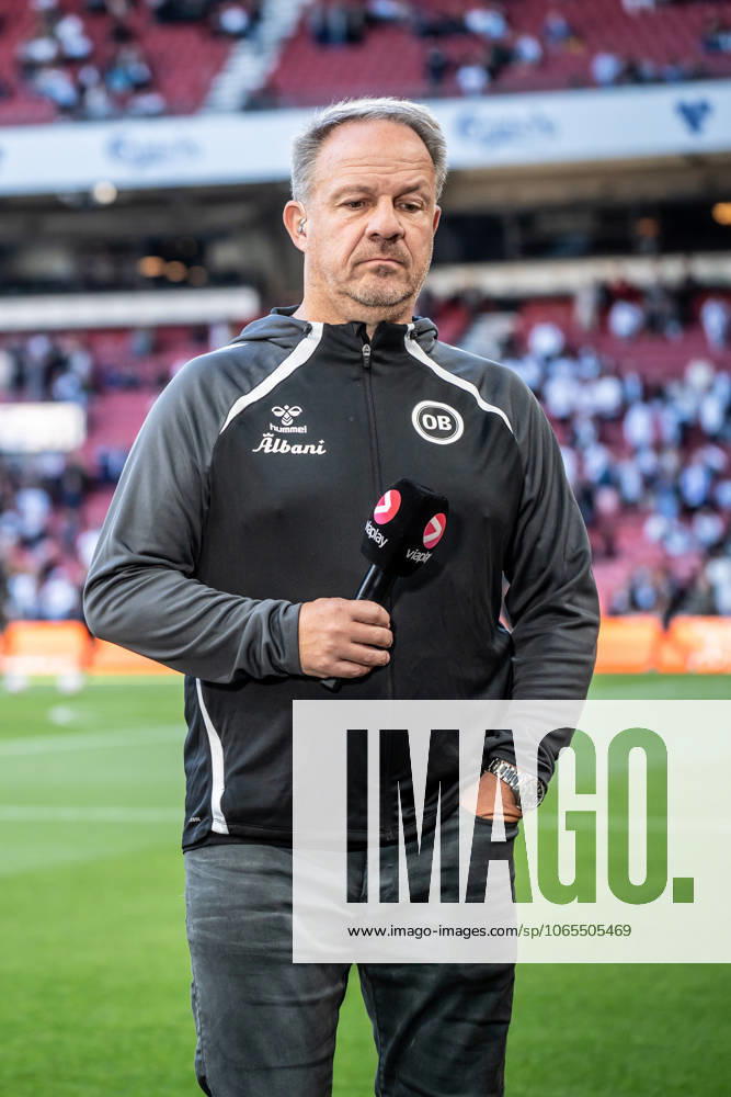 FC Copenhagen v Odense BK, 3F Superliga football, Copenhagen, Denmark Copenhagen, Denmark. 23rd, August 2025. Head coach Alexander Zorniger of Odense BK seen before the 3F Superliga match between FC Copenhagen and Odense Boldklub at Parken in Copenhagen. Denmark, Copenhagen