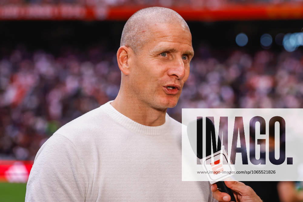 Eredivisie: AFC Ajax Amsterdam v Heracles Almelo Amsterdam - Coach Bas Sibum of Heracles Almelo in an Interview during the third round of the 2025 2026 Eredivisie season. The match is set between AFC Ajax Amsterdam and Heracles Almelo at Johan Cruijff ArenA on 24 August 2025 in Amsterdam, The Netherlands. (VK Sportphoto Raymond Smit)