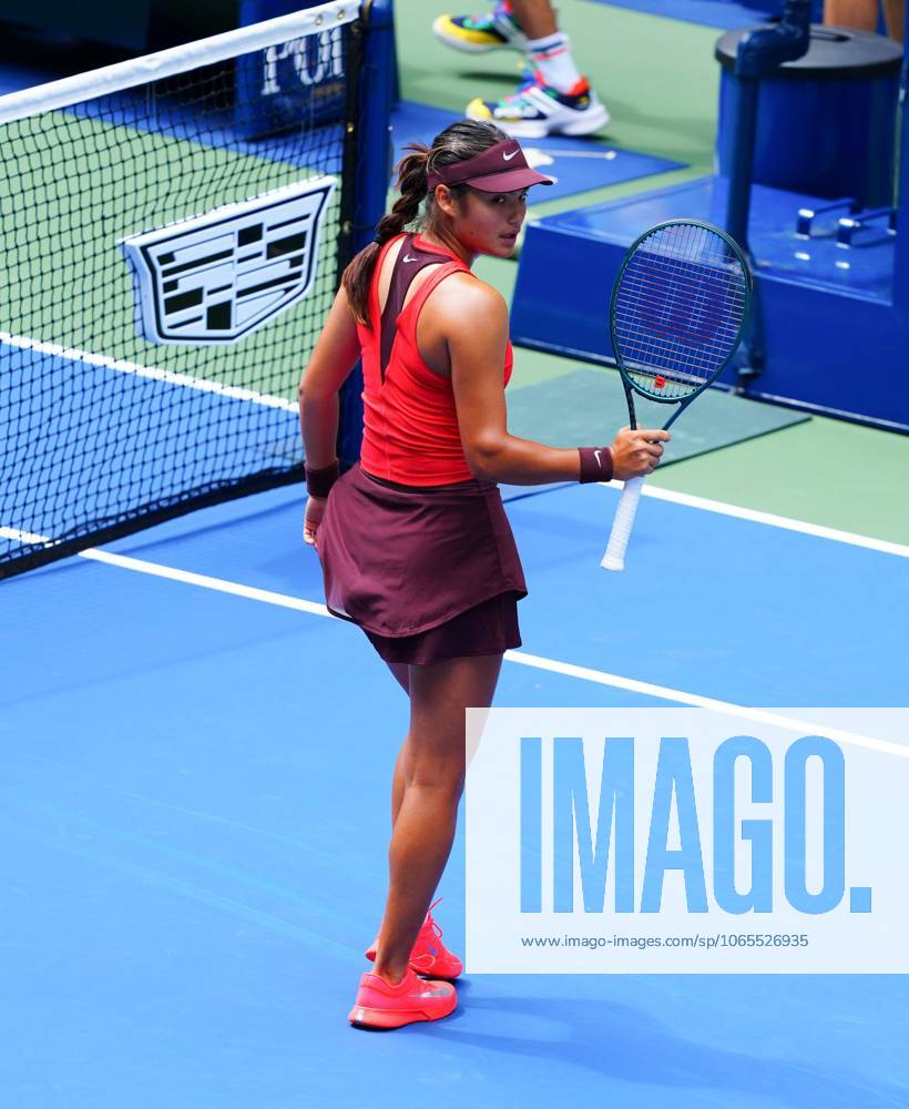 Emma Raducanu takes the first set 2025 US Open, Day One, USTA Billie Jean King National Tennis Center, New York, USA - 24 Aug 2025New York USTA Billie Jean King National T New York (NY) United States of America