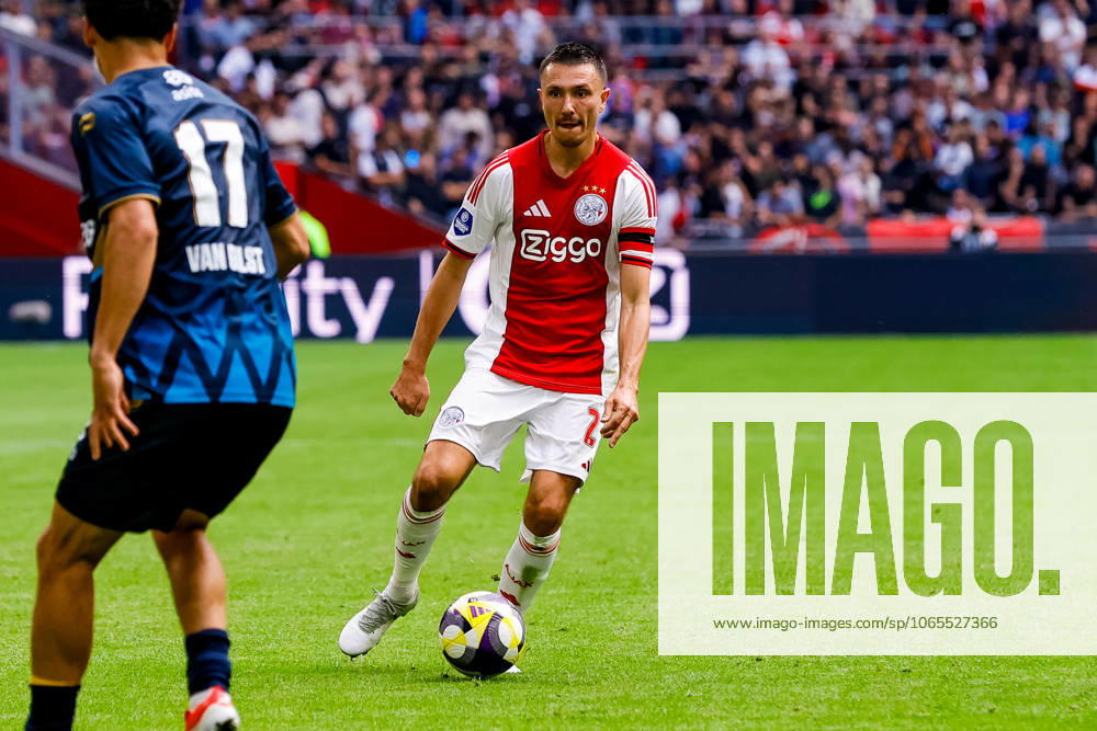 Eredivisie: AFC Ajax Amsterdam v Heracles Almelo Amsterdam - Steven Berghuis of AFC Ajax Amsterdam during the third round of the 2025 2026 Eredivisie season. The match is set between AFC Ajax Amsterdam and Heracles Almelo at Johan Cruijff ArenA on 24 August 2025 in Amsterdam, The Netherlands. (VK Sportphoto Raymond Smit)