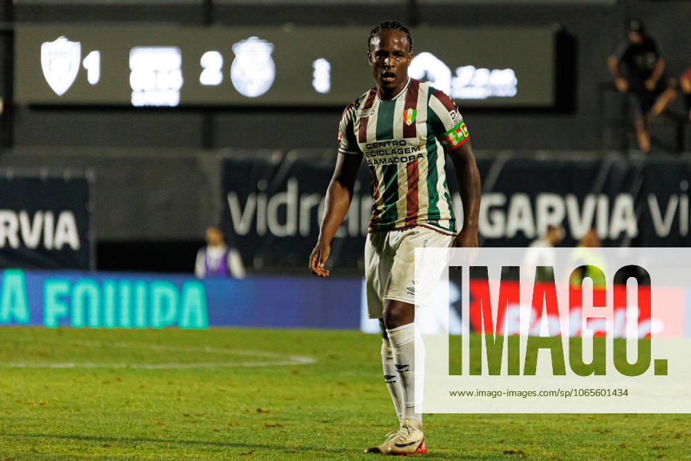 Jovane Cabral seen during Liga Portugal game between teams of Estrela Amadora and FC Alverca at Estadio Jose Gomes (Ball Raw Images Luis Loureiro) Amadora Estadio Jose Gomes Portugal