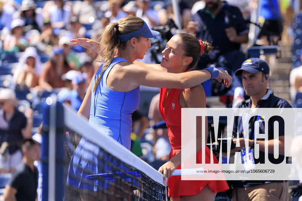 Marta Kostyuk during a match against Katie Boulter on Day 3 of the 2025 US Open at USTA Billie Jean King National Tennis Center on Tuesday August 26, 2025 in the Flushing neighborhood of the Queens borough of New York City. JAVIER ROJAS PI Flushing Meadows USA - ZUMAp124 20250826_zaa_p124_041