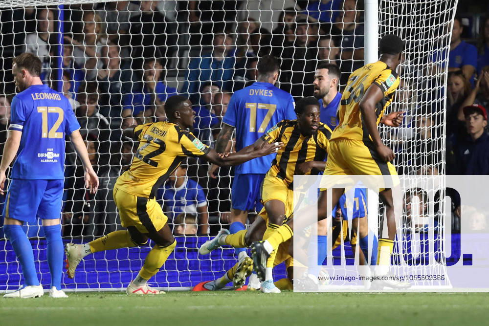 Birmingham City v Port Vale EFL Cup 26 08 2025. GOAL CELE 0-1 Port Vale Jaheim Headley during the EFL Cup match between Birmingham City and Port Vale at the St Andrew s @ Knighthead Park, Birmingham, England on 26 August 2025. Birmingham St Andrew s @ Knighthead Park West Midlands England Editorial use only DataCo restrictions apply See www.football-dataco.com ,