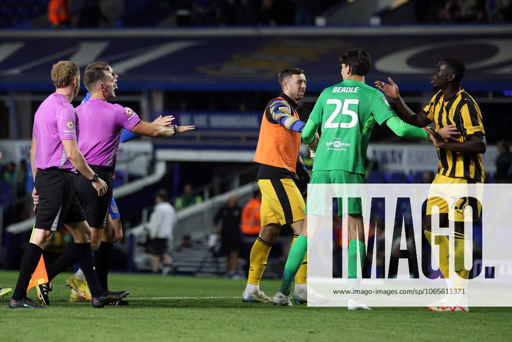 Birmingham City v Port Vale EFL Cup 26 08 2025. Port Vale Jesse Debrah AT THE END OF THE GAME during the EFL Cup match between Birmingham City and Port Vale at the St Andrew s @ Knighthead Park, Birmingham, England on 26 August 2025. Birmingham St Andrew s @ Knighthead Park West Midlands England Editorial use only DataCo restrictions apply See www.football-dataco.com ,