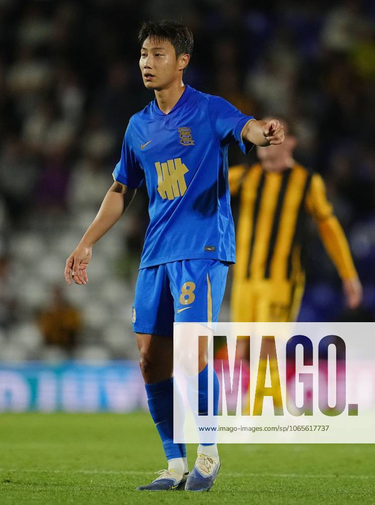 Paik Seung-ho of Birmingham City Birmingham City v Port Vale, EFL Carabao Cup, Second Round, Football, St. Andrew s @ Knighthead Park, Birmingham, UK - 26 Aug 2025Birmingham St. Andrew s @ Knighthead Park United Kingdom