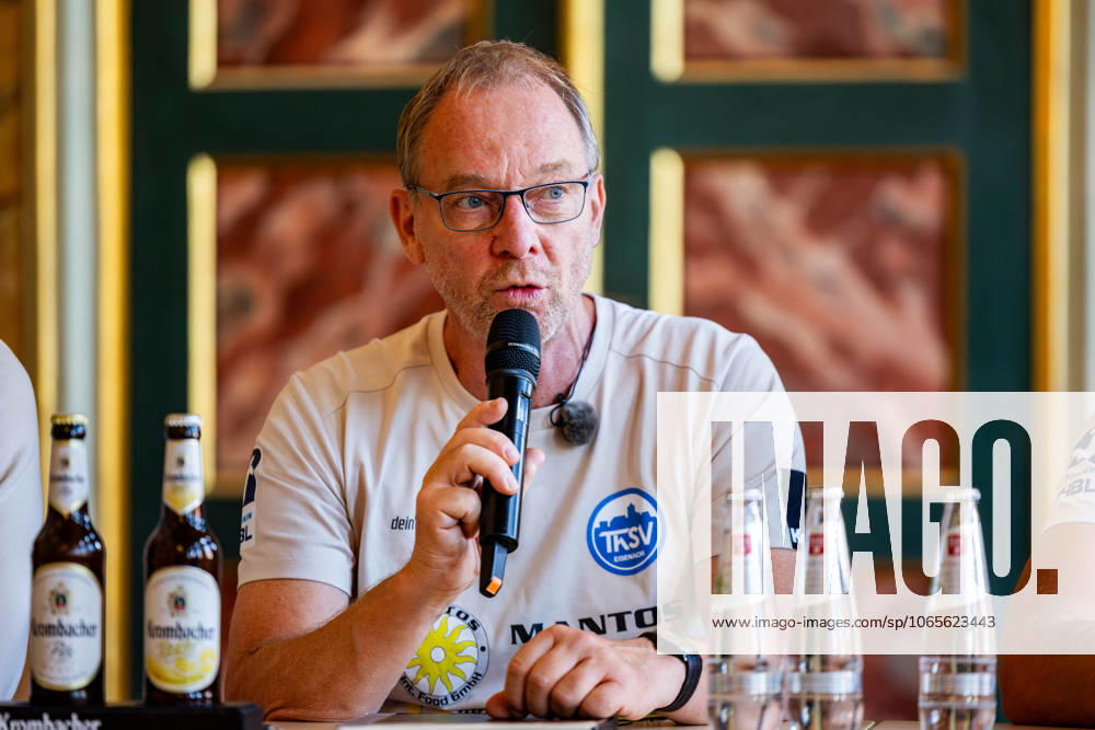 GER, Handball, Men, Season 25 26, Daikin 1 Bundesliga,Press conference of ThSV Eisenach before the first matchday against SC DHfK Leipzig Maik Nowak ThSV Eisenach 99817 Eisenach Stadtschloss Eisenach Thueringen Germany