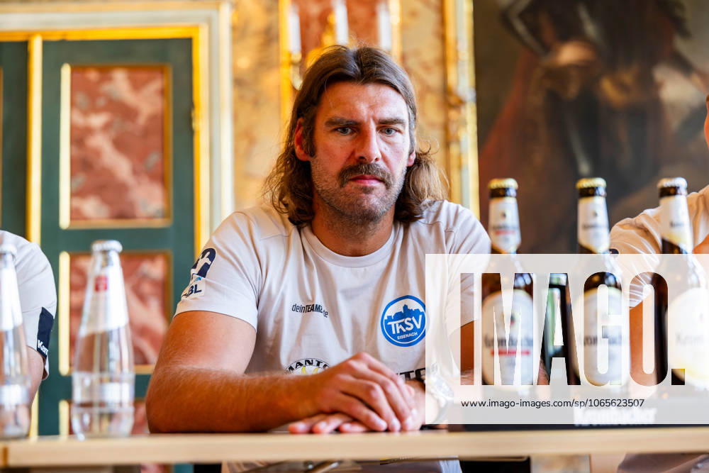 GER, Handball, Men, Season 25 26, Daikin 1 Bundesliga,Press conference of ThSV Eisenach before the first matchday against SC DHfK Leipzig Sebastian Hinze ThSV Eisenach,Coach 99817 Eisenach Stadtschloss Eisenach Thueringen Germany