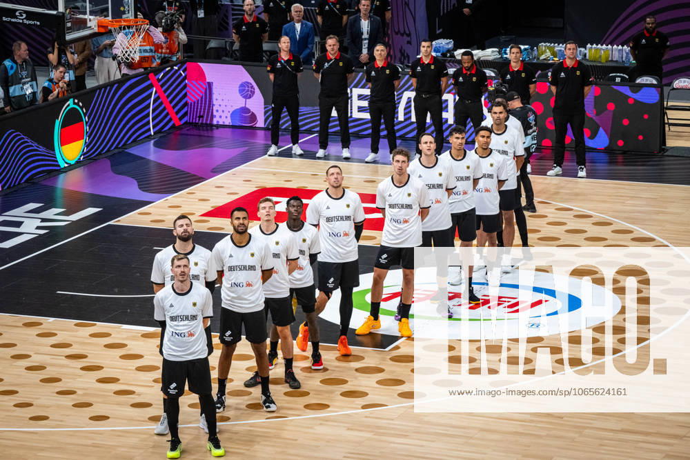 Basketball Tampere 27 08 2025 DBB International Match Men Men EuroBasket 2025 Preliminary Round Montenegro MNE Germany GER Tem Germany