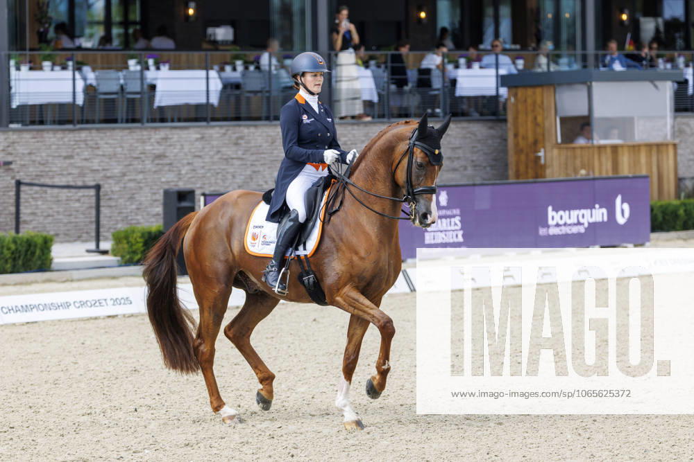 CROZET FRA FEI Dressage European Championship 2025, CROZET FRA FEI Dressage European Championship 2025 ZWEISTRA Thamar NED , Hexagons Luxuriouzz N O P German Fanblock Grand Prix de Dressage Team Competition Crozet, Jiva Hill Stables August 27, 2025