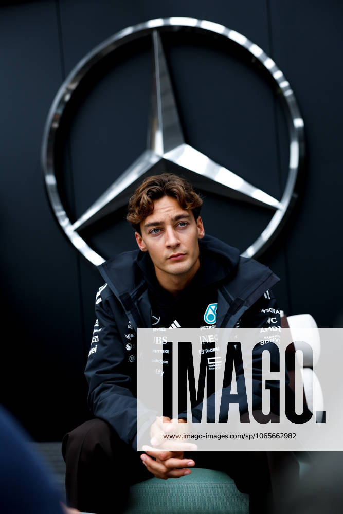 63 George Russell GBR, Mercedes AMG Petronas F1 Team , F1 Grand Prix of the Netherlands at Circuit Zandvoort on August 28, 2025 in Zandvoort, Netherlands Photo by HOCH ZWEI Zandvoort Netherlands