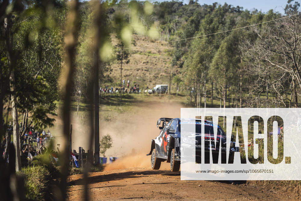 AUTO - WRC, Motorsport Rallye, WM - RALLY DEL PARAGUAY 2025 17 Sébastien OGIER, Vincent LANDAIS, Toyota GR Yaris Rally1, action during the 2025 Rally del Paraguay, 10th round of the 2025 WRC World Rally Car Championship, from August 28 to 31, 2025 at Encarnacion, Itapua, Paraguay - EncarnacionParaguay