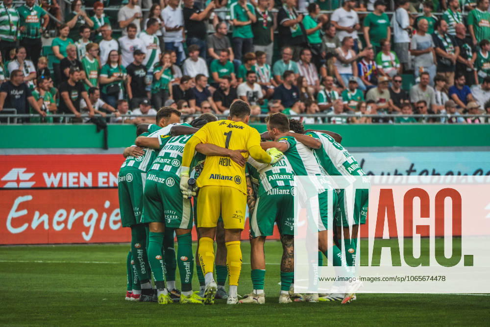 Football Austria, UEFA Conference League 2025 2026, Play off final SK Rapid Vienna vs Györi ETO FC Allianz Stadium Weststadion Vienna, Austria