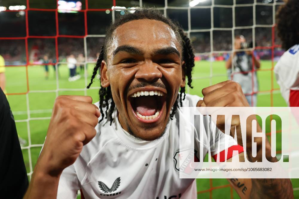 , stadium Galgenwaard , season 2025 2026 , UEFA Europa League football , Play offs 2nd leg , match between FC Utrecht and Zrinjski , picture shows FC Utrecht player Alonzo Engwanda Utrecht - Zrinjski x30715802x