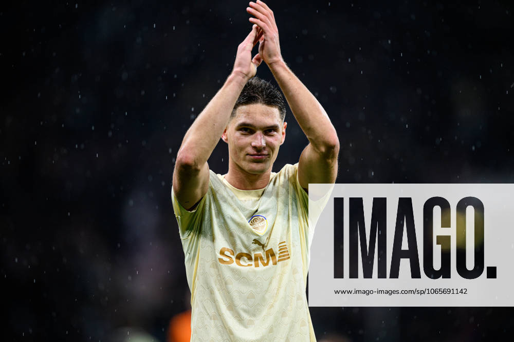 GENEVE, SWITZERLAND - 28 AUGUST, 2025: Georgiy Sudakov - The match UEFA Europa Conference League Servette FC vs Shakhtar Donetsk at Geneve Stadium.