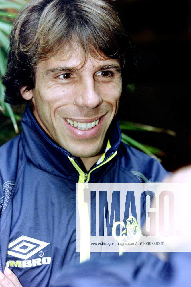 Football, Cup Winners Cup, Helsingborg Chelsea, preview Gianfranco Zola, Chelsea