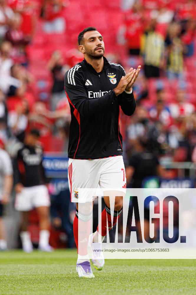 Vangelis Pavlidis seen during Champions League qualifying game between SL Benfica and Fenerbahce SK (Maciej Rogowski) Lisbon Estadio Da Luz Portugal