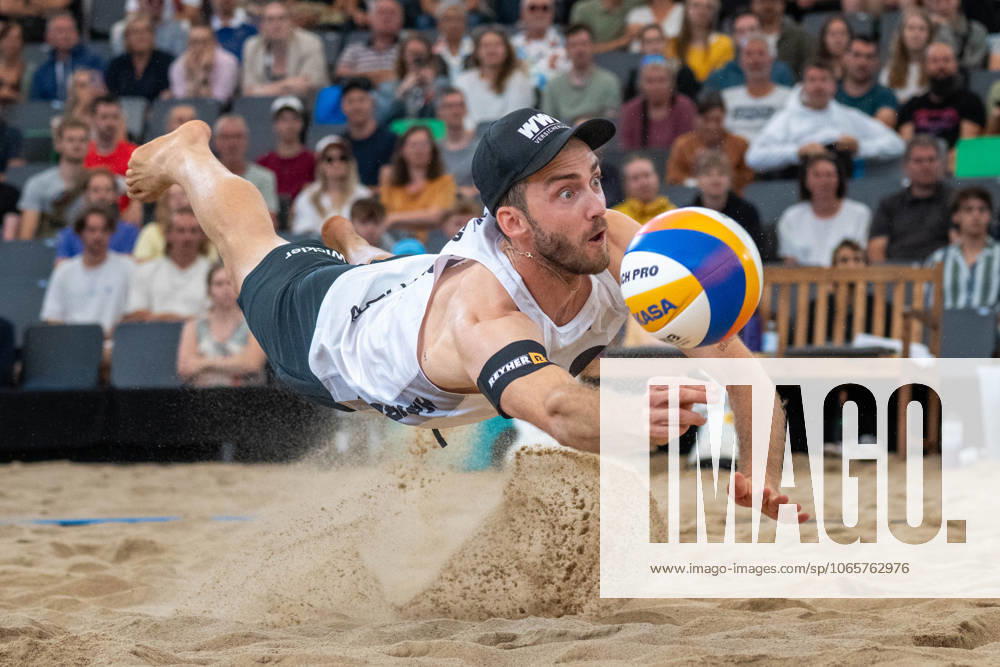 Beach Pro Tour Elite 16 Hamburg, 30 08 2025 Clemens Wickler Player No 2, GER Beach Pro Tour Elite 16 Hamburg on 30 08 2025
