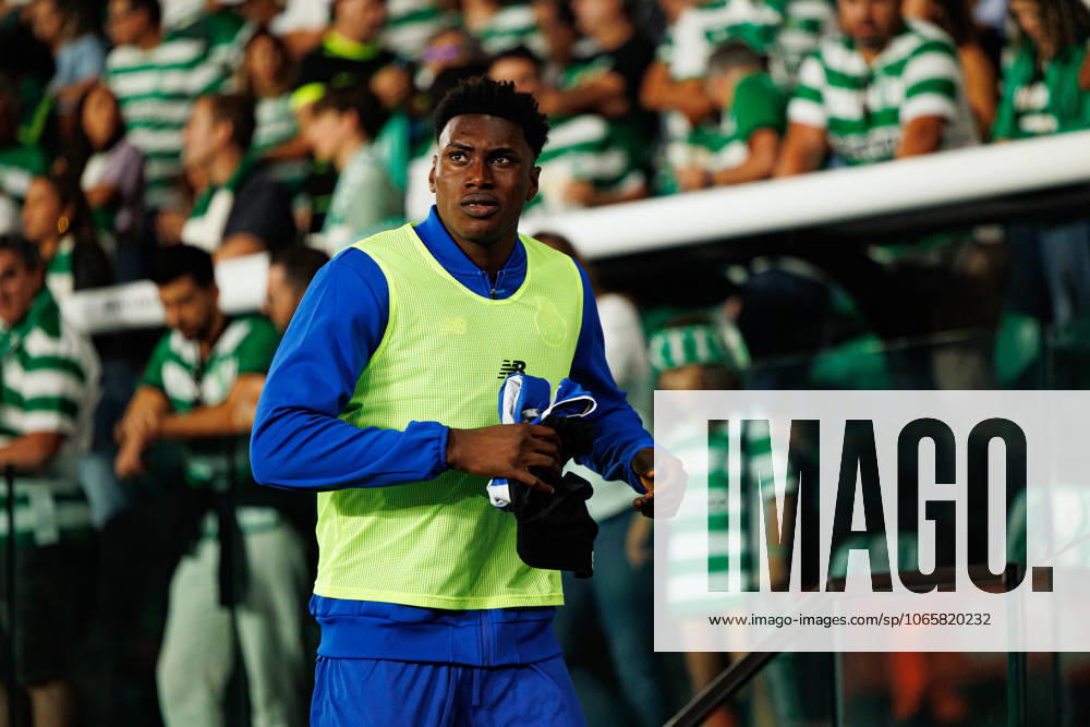 Samu Aghehowa seen during Liga Portugal game between teams of Sporting CP and FC Porto (Maciej Rogowski Ball Raw Images) Lisbon Estadio Jose Alvalade Portugal