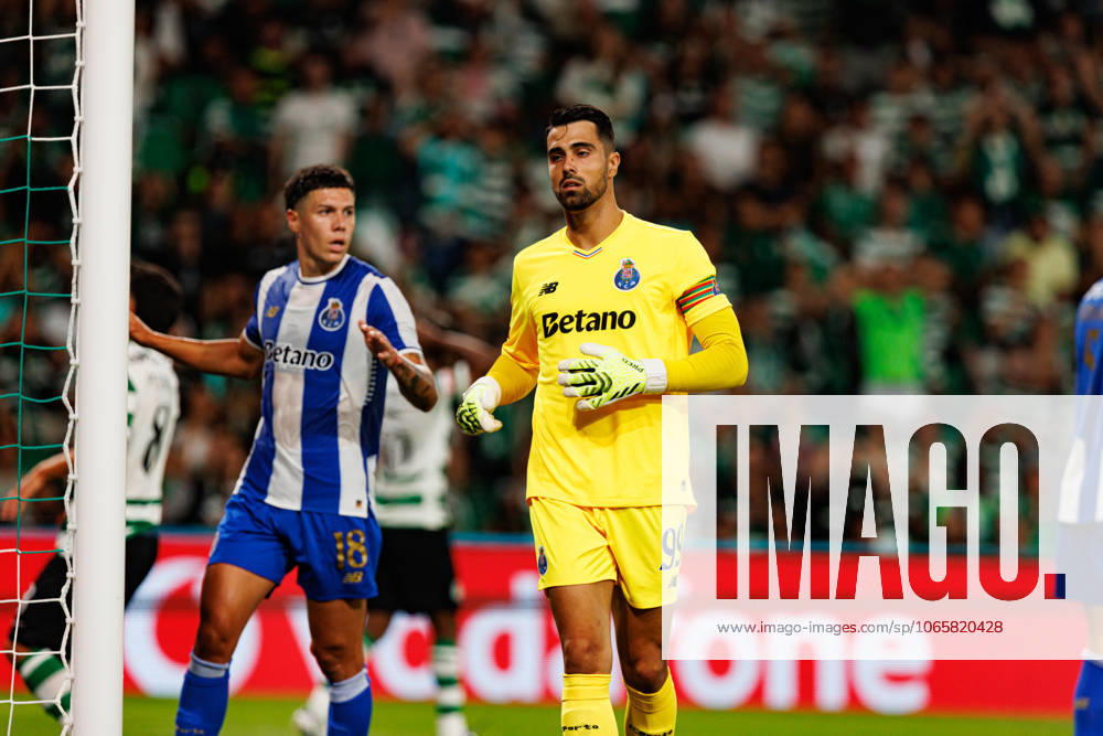 Diogo Costa seen during Liga Portugal game between teams of Sporting CP and FC Porto (Maciej Rogowski Ball Raw Images) Lisbon Estadio Jose Alvalade Portugal