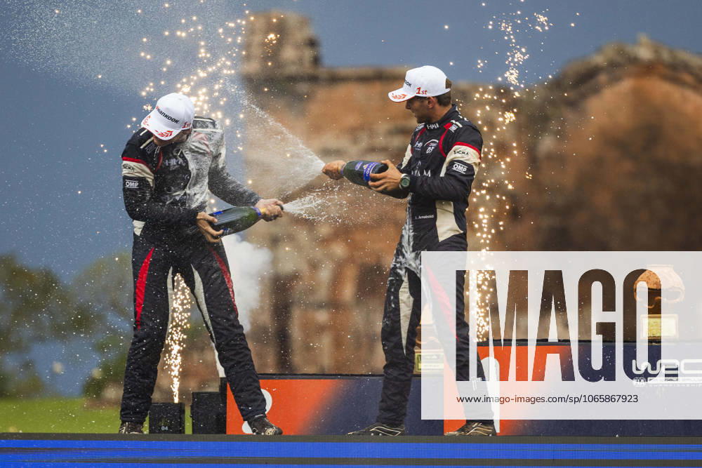 AUTO - WRC, Motorsport Rallye, WM - RALLY DEL PARAGUAY 2025 Matteo FONTANA, Alessandro ARNABOLDI, Ford Fiesta Rally3, podium, portrait during the 2025 Rally del Paraguay, 10th round of the 2025 WRC World Rally Car Championship, from August 28 to 31, 2025 at Encarnacion, Itapua, Paraguay - EncarnacionParaguay