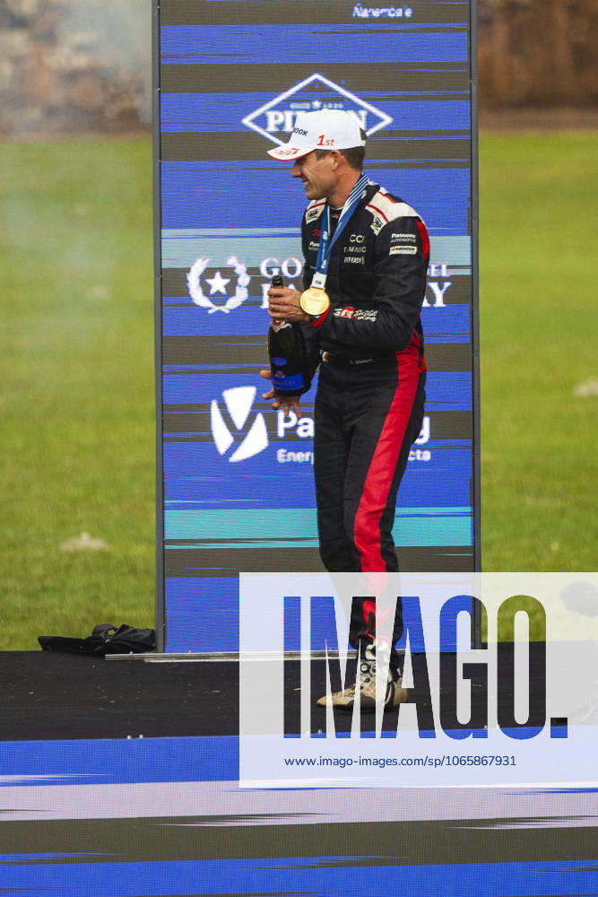 AUTO - WRC, Motorsport Rallye, WM - RALLY DEL PARAGUAY 2025 OGIER Sebastien, Toyota GR Yaris Rally1, portrait, podium, portrait during the 2025 Rally del Paraguay, 10th round of the 2025 WRC World Rally Car Championship, from August 28 to 31, 2025 at Encarnacion, Itapua, Paraguay - EncarnacionParaguay