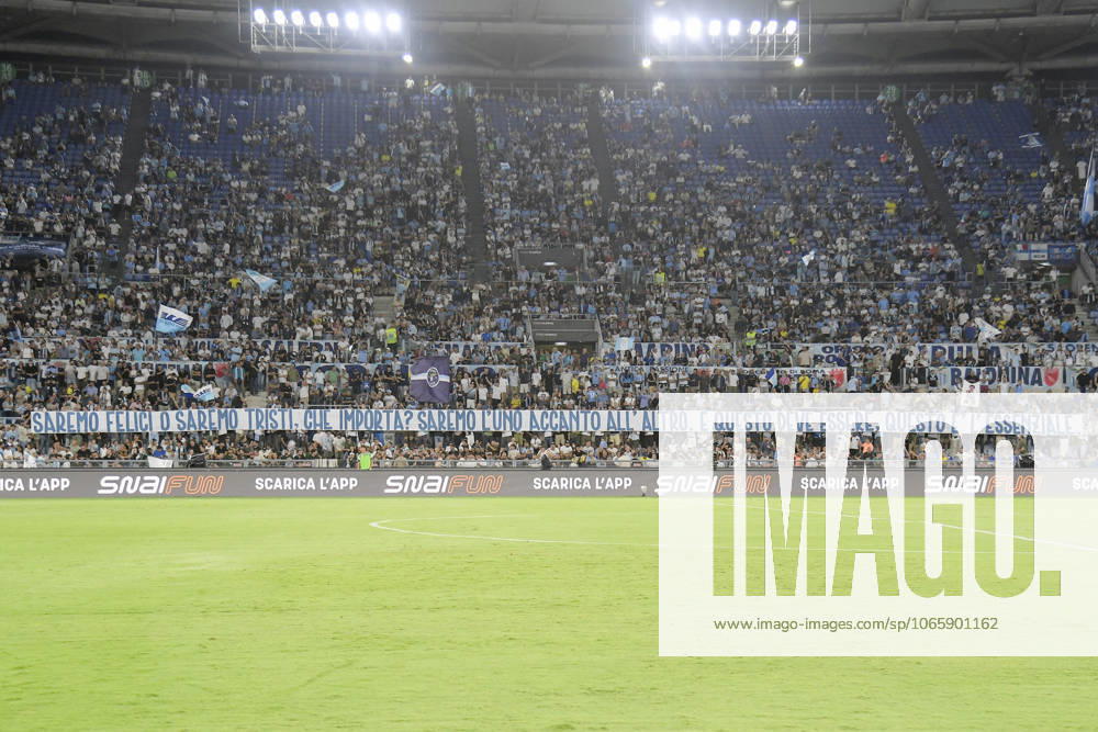 Lazio supporter during the Serie A Enilive soccer match between SS Lazio and Hellas Verona at the Rome s Olympic stadium, Italy - Sunday, August 31, 2025. - Soccer.