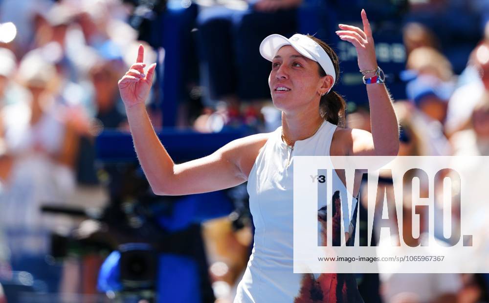 Jessica Pegula celebrates her quarter final win over Barbora Krejcikova 2025 US Open, Day Ten, USTA Billie Jean King National Tennis Center, New York, USA - 02 Sept 2025New York USTA Billie Jean King National T New York (NY) United States of America
