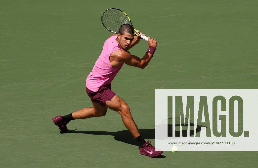 Carlos Alcaraz of Spain in action 2025 US Open, Day Ten, USTA Billie Jean King National Tennis Center, New York, USA - 02 Sept 2025New York USTA Billie Jean King National T New York (NY) United States of America