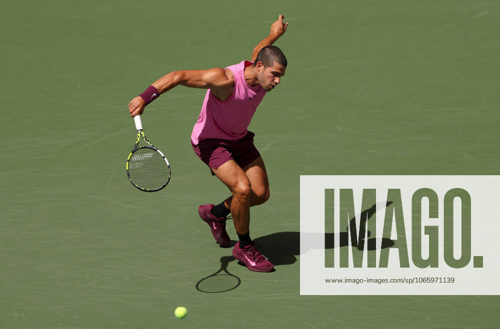 Carlos Alcaraz of Spain in action 2025 US Open, Day Ten, USTA Billie Jean King National Tennis Center, New York, USA - 02 Sept 2025New York USTA Billie Jean King National T New York (NY) United States of America