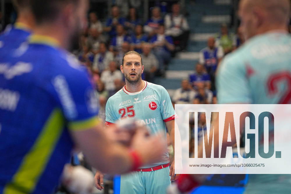 Daikin Handball Bundesliga, VfL Gummersbach MT Melsungen, 03 09 2025 Olle Forsell Schefvert MT Melsungen, 25 , Daikin Handball Bundesliga, VfL Gummersbach MT Melsungen, 03 09 2025, Schwalbe Arena, Gummersbach, Germany